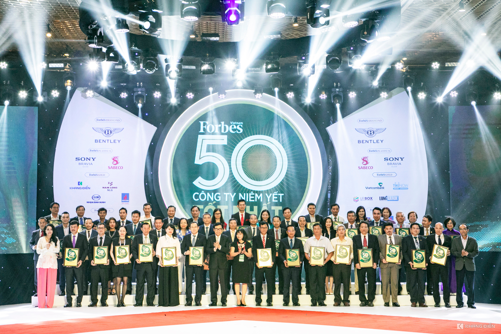 Khang Điền 4 năm liên tiếp được Forbes bình chọn top 50 công ty niêm yết tốt nhất Việt Nam