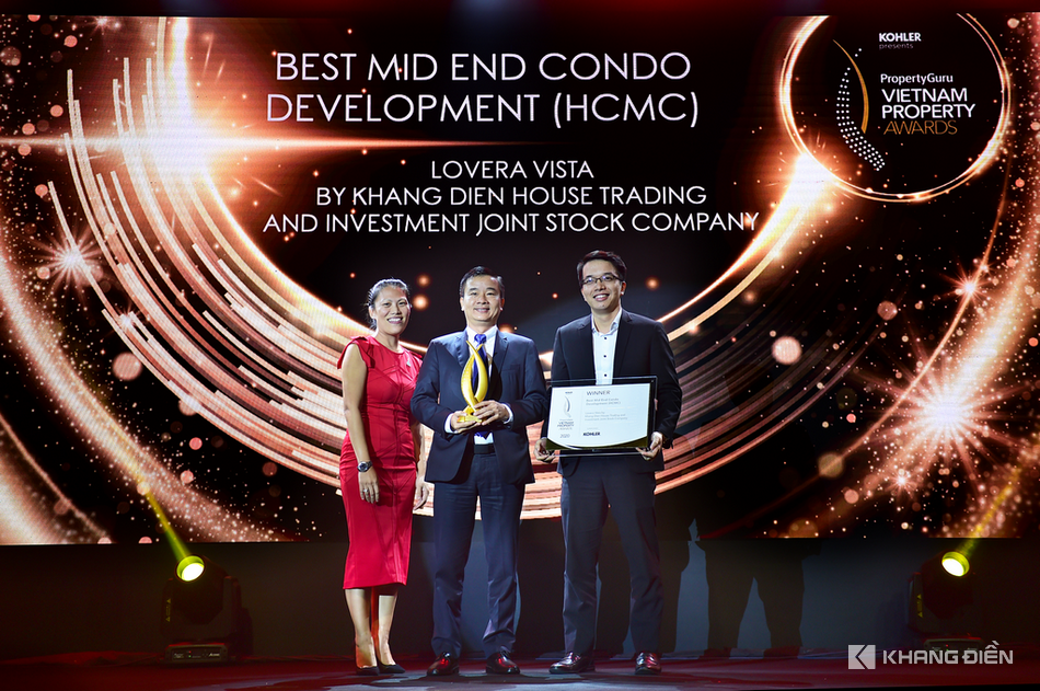 Khang Điền chiến thắng 4 hạng mục giải thưởng tại Vietnam Property Award 2020 (VPA 2020)