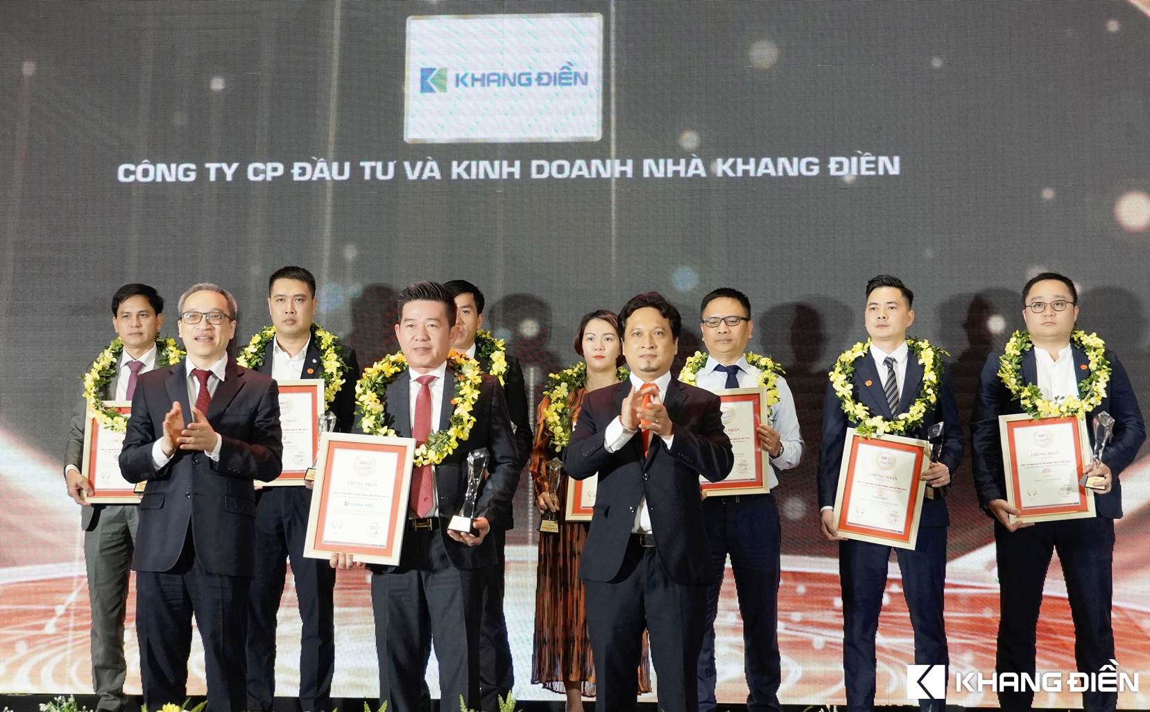 Khang Điền đạt top 10 Chủ đầu tư bất động sản uy tín năm 2021